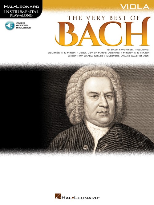 The Very Best of Bach: Instrumental Play-Along, Viola