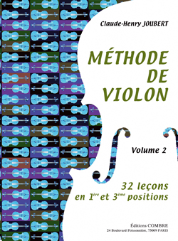 Méthode de violon Vol. 2: 32 leçons 1ere et 3e positions. 9790230365154