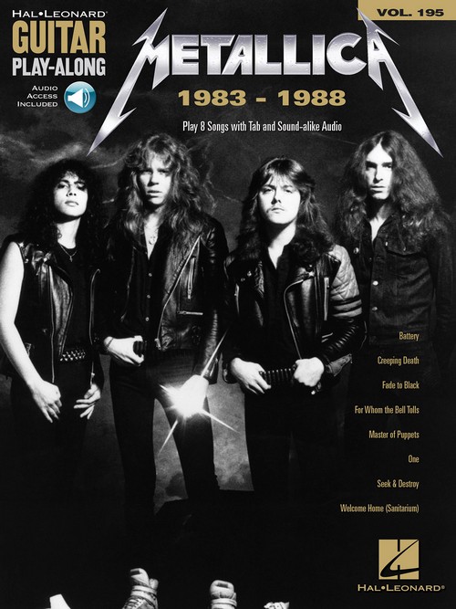 Metallica, 1983-1988: Guitar Play-Along Volume 195
