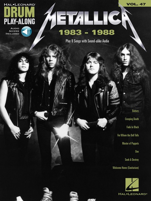 Metallica, 1983-1988: Drum Play-Along Volume 47