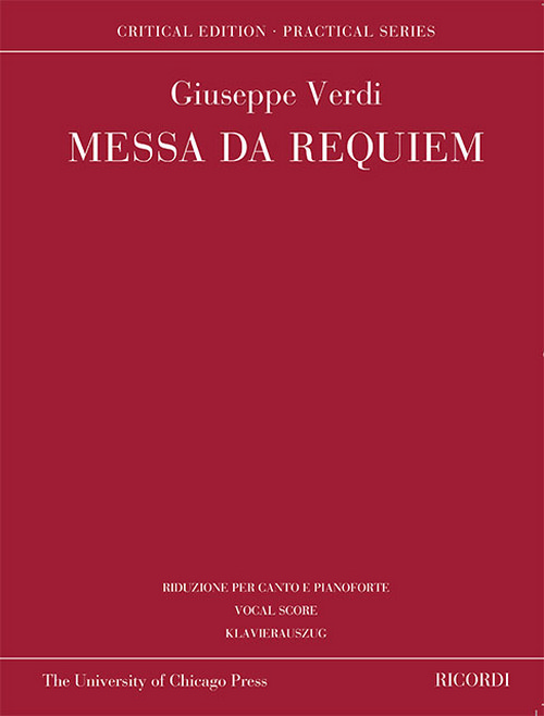 Messa da Requiem: A cura di David Rosen, riduzione per canto e pianoforte