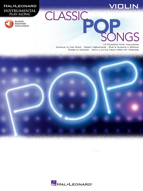 Classic Pop Songs: Instrumental Play-Along, Violin