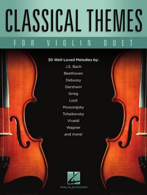 Classical Themes for Violin Duet. 9781540097354