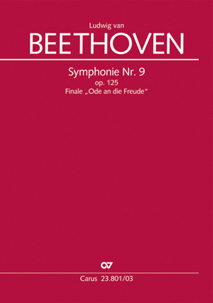9e Symphonie Beethoven: Finale - Ode To Joy, Soli SATB, SATB and Piano