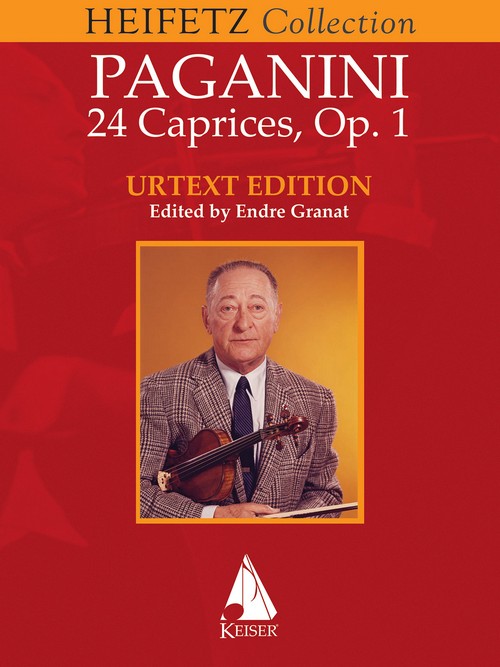 24 Caprices, op. 1, for Violin Solo: Jascha Heifetz Version. 9781581065886