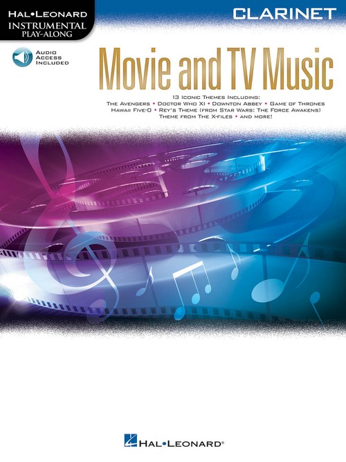 Movie and TV Music for Clarinet: Instrumental Play-Along
