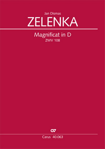 Magnificat In D: ZWV 108, Soloists (SA), Mixed Choir and Mixed Ensemble, Vocal Score