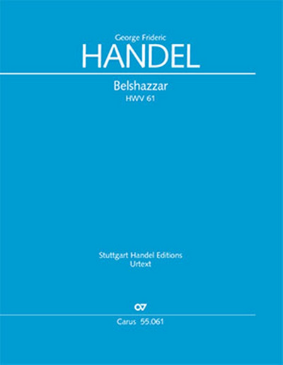 Belshazzar, Soloists, SATB and Orchestra, Vocal Score