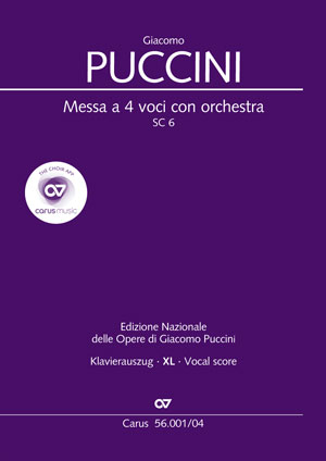 Messa di Gloria: Messa a 4 voci con orchestra, SC 6 (XL Format), Vocal Score