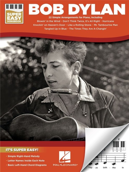 Bob Dylan - Super Easy Songbook, Piano