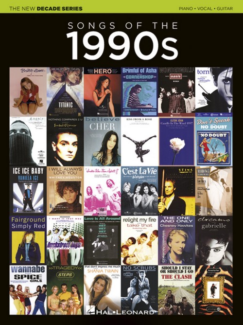 The New Decade Series: Songs of the 1990s, Piano, Vocal and Guitar