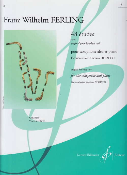 48 Études, op. 31. Vol. 2. Pour saxophone et piano