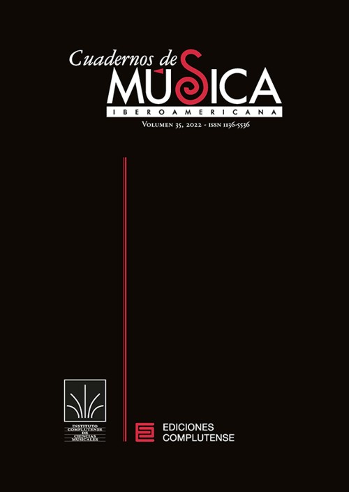 Cuadernos de música iberoamericana, nº 35. 101504