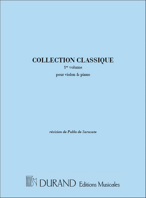 Collection Classique, vol. 1, pour violon et piano
