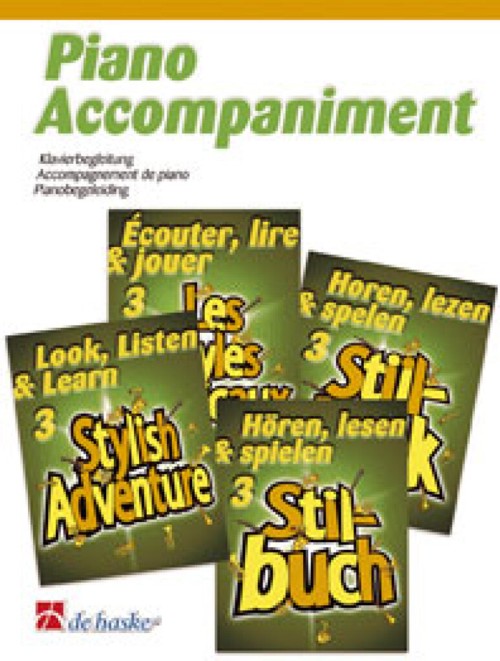 Look, listen & learn - Stylish Adventure - Tenor Saxophone. Piano Accompaniment. 9789043115629