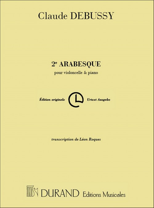 Arabesque nº 2, pour violoncelle et piano