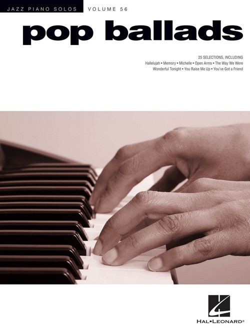 Pop Ballads: Jazz Piano Solos Series, Volume 56