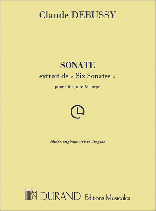 Sonate, extrait de Six Sonates, pour flûte, alto et harpe