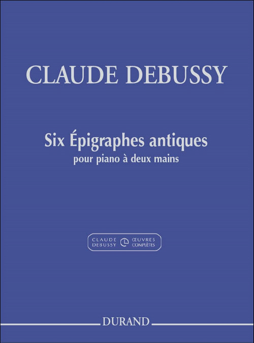 Six epigraphes antiques, piano