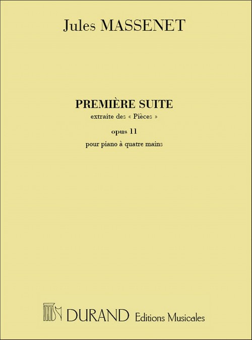 Premiere Suite, op. 11, extrait de Pieces pour piano à quatre mains. 9790044015146