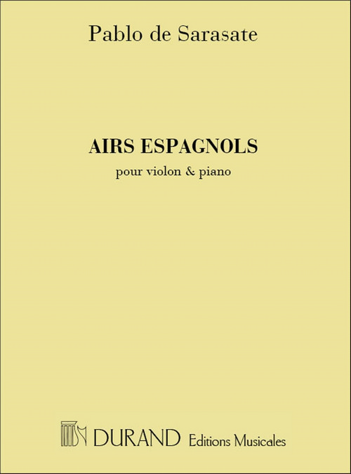 Airs espagnols, pour violon et piano