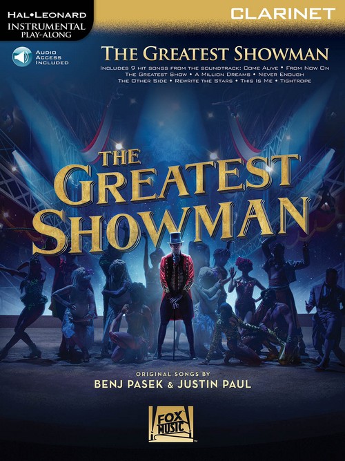 The Greatest Showman: Instrumental Play-Along, Clarinet