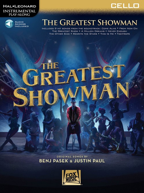The Greatest Showman: Instrumental Play-Along, Cello. 9781540028495