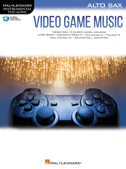 Video Game Music for Alto Sax: Instrumental Play-Along Series. 9781540036025