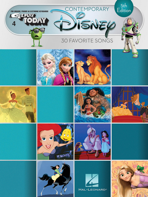 Contemporary Disney, 5th Edition: E-Z Play Today Volume 3, Piano, Keyboard or Organ