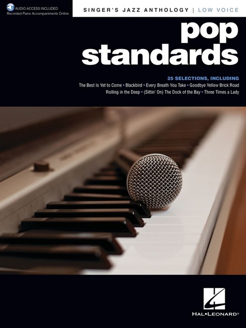 Pop Standards: with Recorded Piano Accompaniments Online, Low Voice