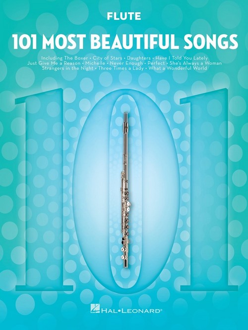 101 Most Beautiful Songs, for Flute