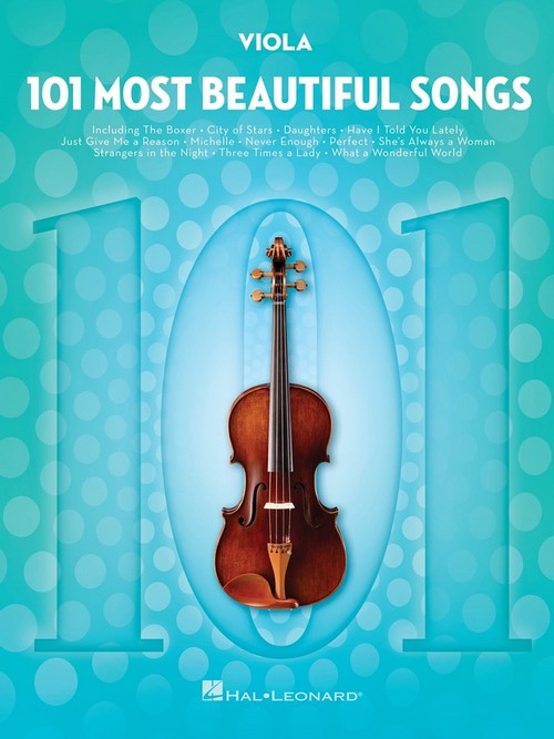 101 Most Beautiful Songs, for Viola