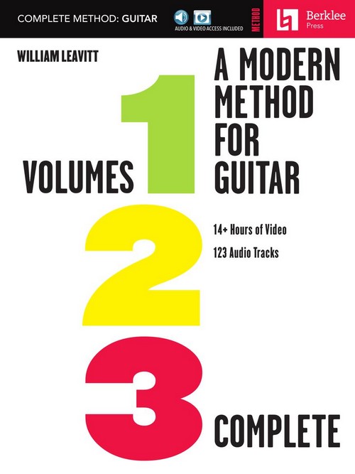 A Modern Method for Guitar, Complete Method: Volumes 1, 2, and 3 with 14+ Hours of Video and 123 Audio Tracks