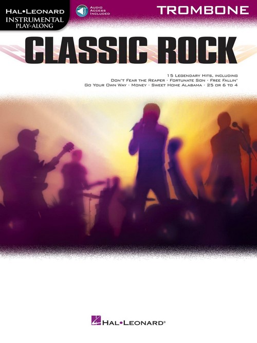 Classic Rock: Instrumental Play-Along for Trombone. 9781540053305