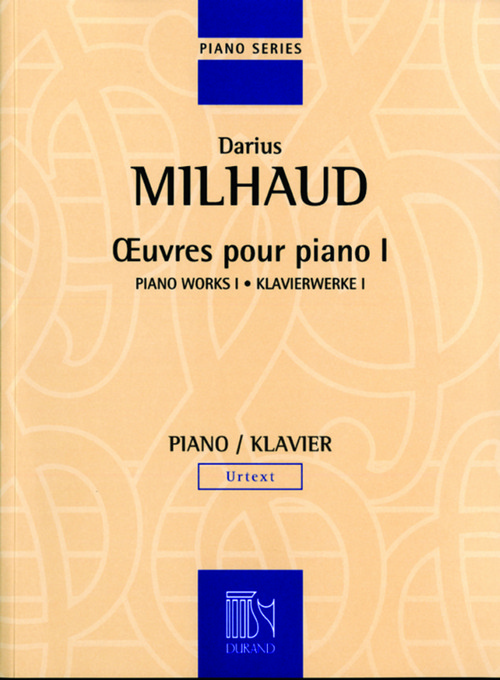 Oeuvres pour piano I = Piano Works I