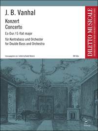 Konzert für Kontrabass et Orchester, Es-Dur (Malaric), Ausgabe für Kontrabass und Klavier