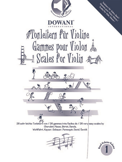 Tonleitern = Scales = Gammes, Vol. I, Violin