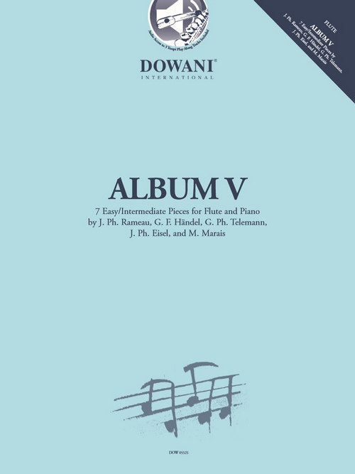 Album Vol. V: 7 Easy and Intermediate Pieces for Flute and Piano