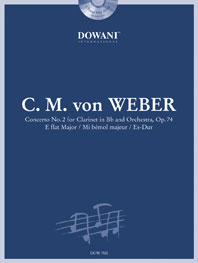 Concerto No. 2 for Clarinet in Bb and Orchestra, Op. 74, in E flat Major
