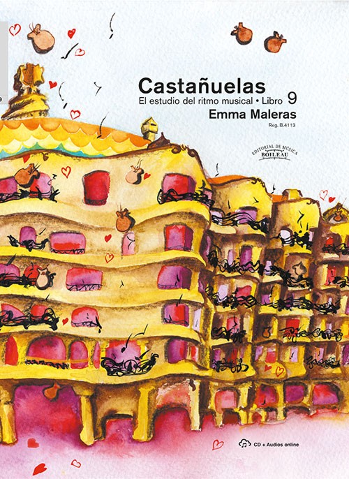 Castañuelas: El estudio del ritmo musical, libro 9 (+CD/DVD)