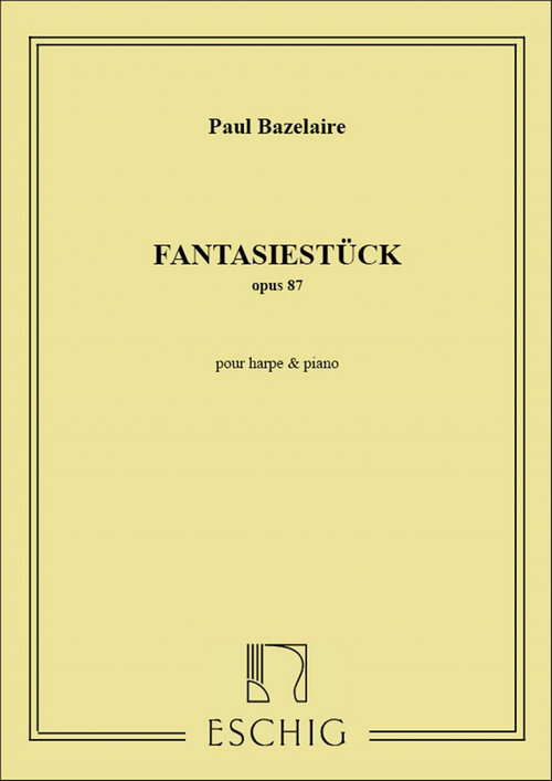 Fantasiestück, pour harpe et piano