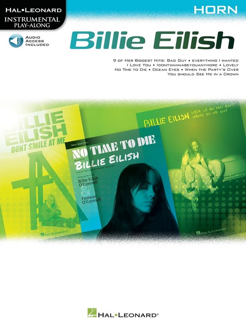 Billie Eilish: Instrumental Play-Along, Horn. 9781540092120