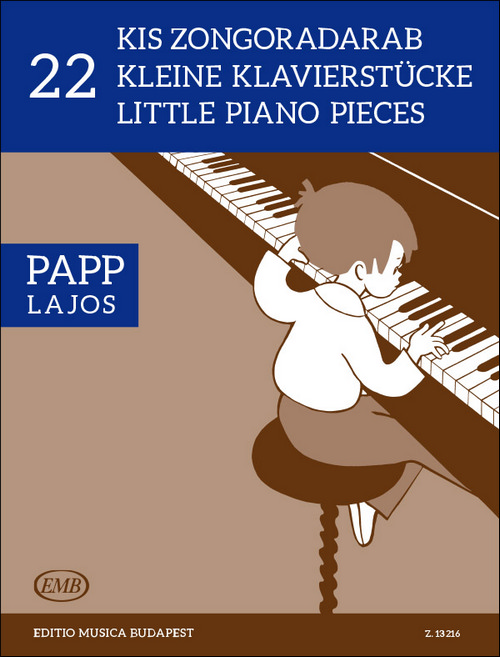 22 kleine Klavierstücke = 22 Little Piano Pieces