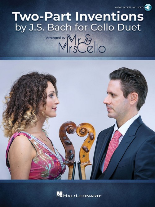 Two-Part Inventions by J.S. Bach for Cello Duet. 9781705127117