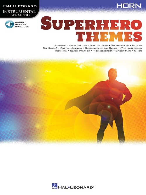 Superhero Themes for Horn: Instrumental Play-Along. 9781705131633