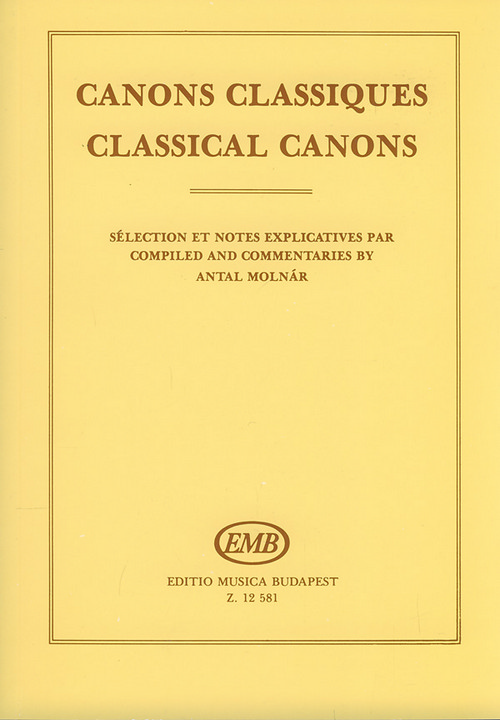 Canons classiques = Classical Canons