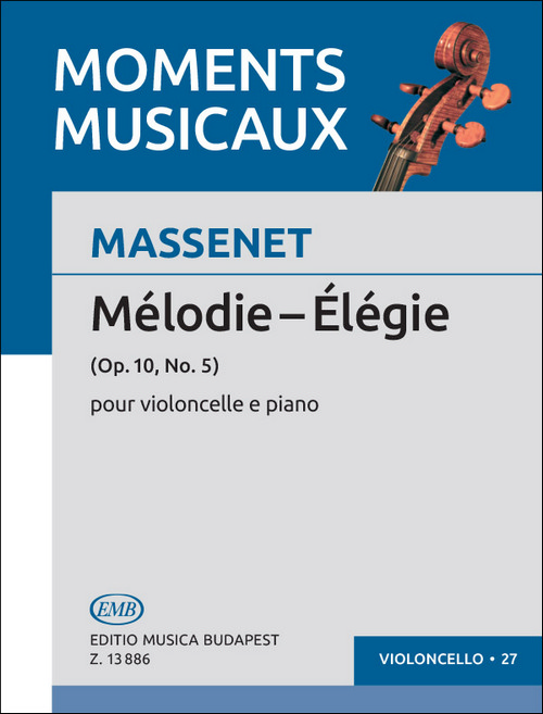 Mélodie - Élégie, op. 10, nº 5, pour violoncelle et piano