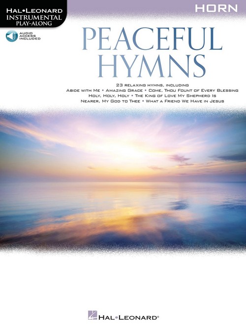 Peaceful Hymns for Horn: Instrumental Play-Along