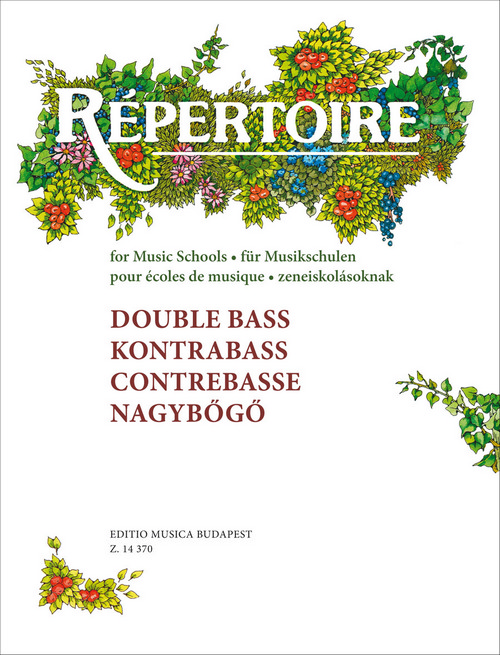 Répertoire for Music Schools, Double Bass and Piano