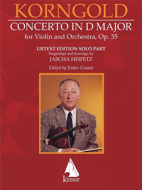Concerto in D major op. 35, violin and orchestra. Urtext edition, solo part